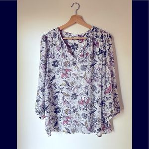 Reitman’s Floral Print Blouse